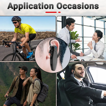 Oreillette Bluetooth Mains Libres pour Talkie-Walkie – PTT Sans Fil, Compatible Kenwood, Baofeng UV-5R, Quansheng