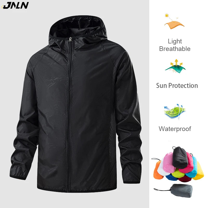 Veste de Randonnée Imperméable pour Hommes et Femmes - Protection Solaire et Coupe-Vent Unisexe | Idéale pour le Camping, l'Escalade et les Activités Extérieures BLACKBEARD OUTDOOR INDUSTRIES