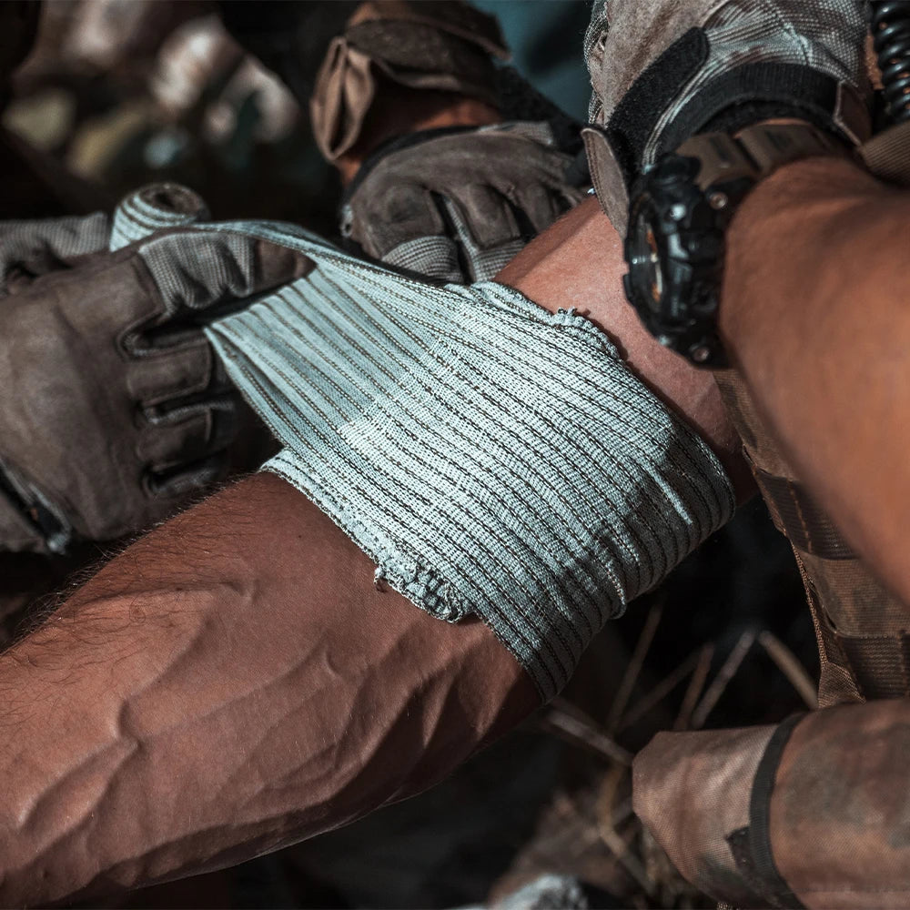 RHINO RESCUE Bande de Compression d'Urgence – 4" ou 6", Contrôle Hémorragie IFAK