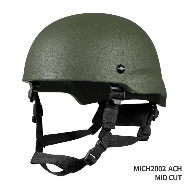 Casque tactique type MICH 2001 / 2002 – ABS, 55 à 60 cm