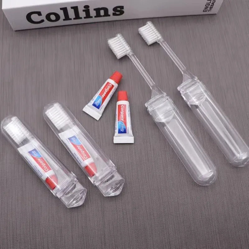 Set Brosse à Dents Mini Portable avec Dentifrice – Jetable, Pour Adultes, Idéal Voyage & Camping - BLACKBEARD OUTDOOR INDUSTRIES