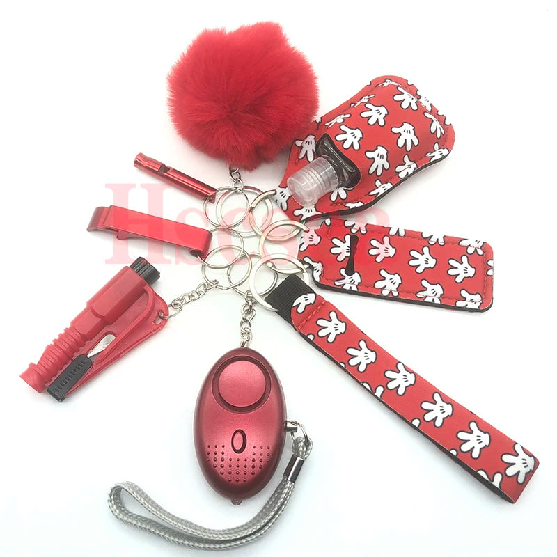 Porte-clés de survie pour femme, modèles au choix