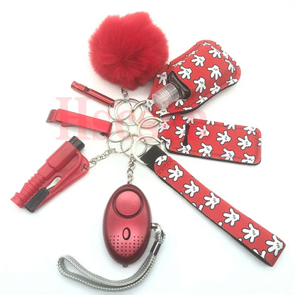 Porte-clés de survie pour femme, modèles au choix