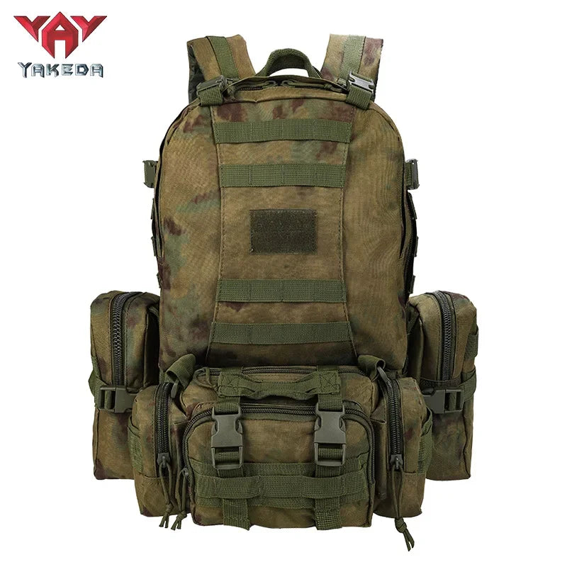 YAKEDA Sac à Dos Tactique MOLLE – Sac Duffel Multifonction Outdoor - BLACKBEARD OUTDOOR INDUSTRIES