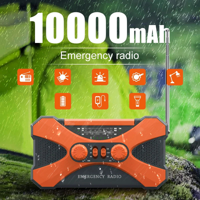 radio multifonction de survie solaire AM, FM et NOAA Ma boutique