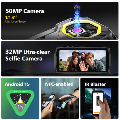 Smartphone Thermique Incassable 5G Ulefone Armor Mini