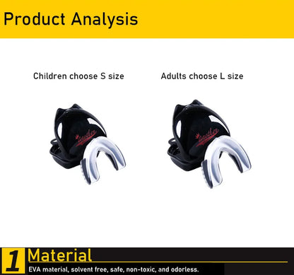 Protège-Dents Professionnel de Combat – Boxe, MMA, Muay Thai, Sanda, Protection Dentaire pour Enfants et Adultes - BLACKBEARD OUTDOOR INDUSTRIES