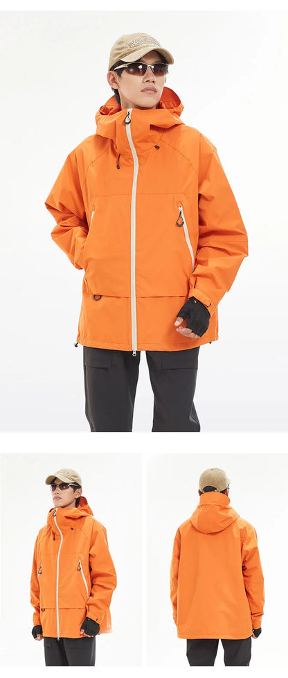 Veste de Randonnée Imperméable et Coupe-Vent Unisexe avec Capuche – Veste de Sport Haute Qualité pour Randonnée, Course et Escalade - BLACKBEARD OUTDOOR INDUSTRIES