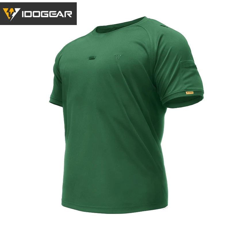 T-shirt tactique IDOGEAR respirant été sport quick dry - BLACKBEARD OUTDOOR INDUSTRIES