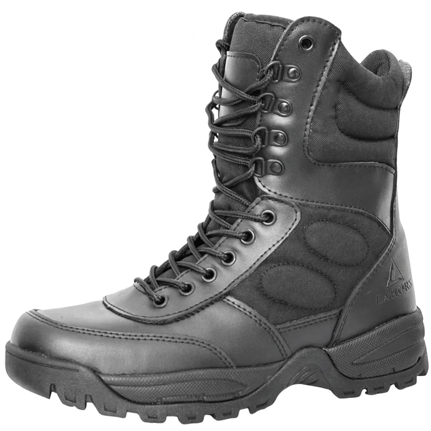 Rangers Tactiques Homme LAHORS – Cuir Véritable, Zip Latéral, Désert Combat, Pointures 39-46