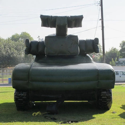 Maquette de Char Gonflable Militaire Personnalisée – Décor Tactique Outdoor & Leurre Gonflable