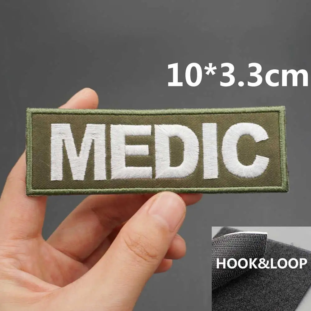 Patch Médical Tactique Brodé - BLACKBEARD OUTDOOR INDUSTRIES