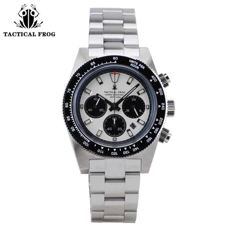 Tactical Frog TF004 – Montre Chronographe Homme 41 mm - BLACKBEARD OUTDOOR INDUSTRIES