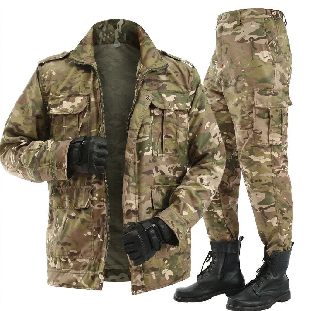 Ensemble camouflage homme – Veste et pantalon