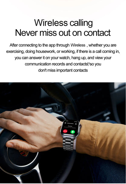 LIGE ET585 – Montre Connectée AMOLED Homme & Femme - BLACKBEARD OUTDOOR INDUSTRIES