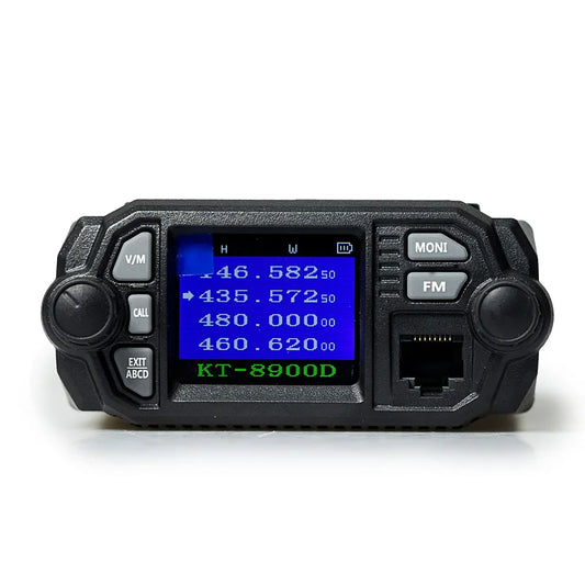 QYT KT-8900D Talkie-Walkie Mobile Radio VHF/UHF Double Bande – 25W, 200 Canaux, Quad Watch - BLACKBEARD OUTDOOR INDUSTRIES