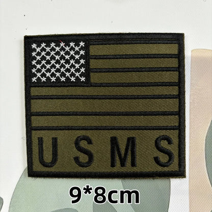 Patch Brodé US Sheriff Hook & Loop – Badge Identification Sécurité Tactique Gilet, 8 Modèles - BLACKBEARD OUTDOOR INDUSTRIES