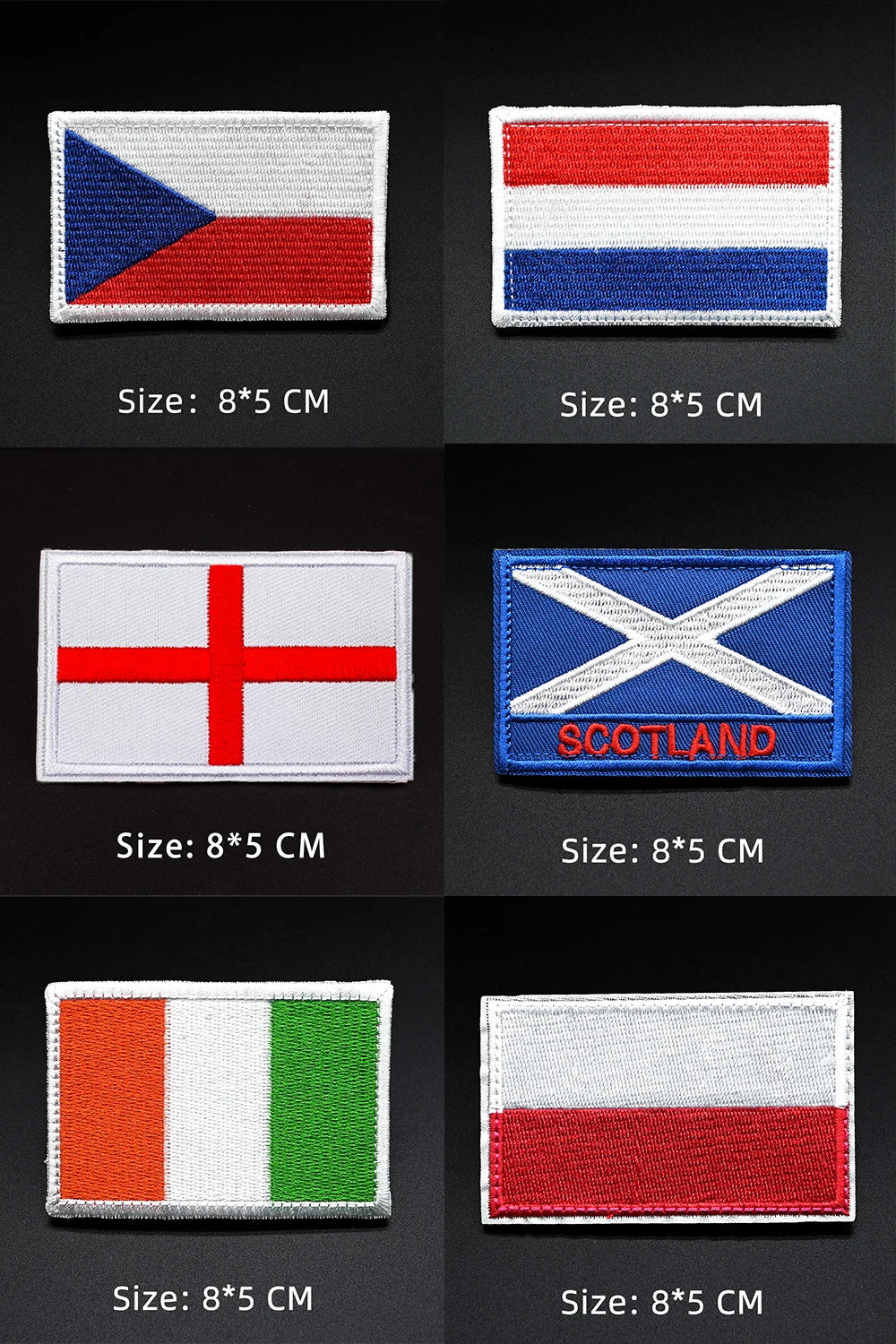 Patches Drapeaux Brodés Tactiques – international - BLACKBEARD OUTDOOR INDUSTRIES