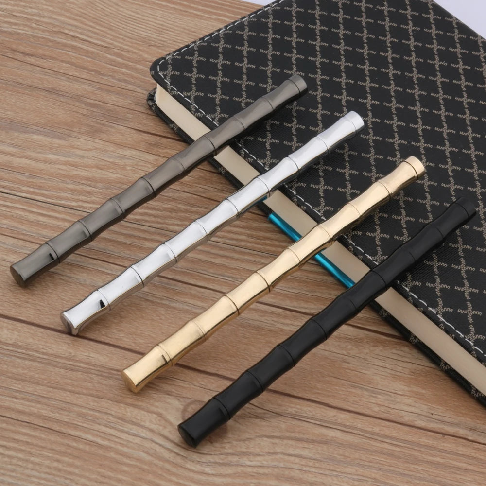 Stylo-bille effet bambou pointe fine 0,5 mm