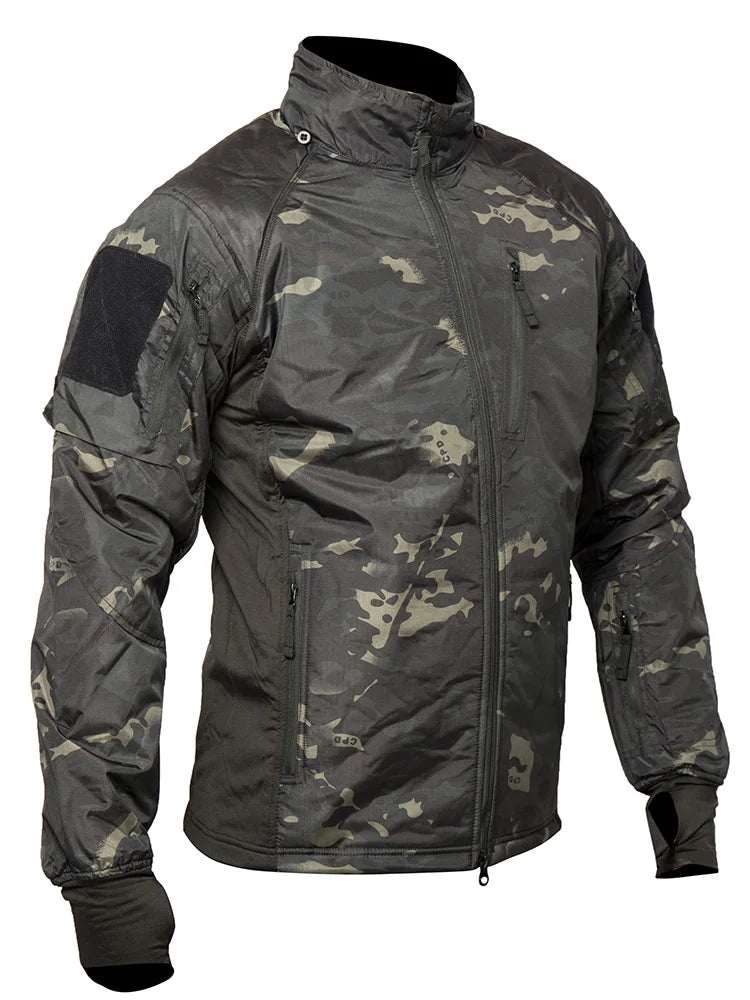Veste tactique camouflage G2 – Hardshell chaude softshell homme