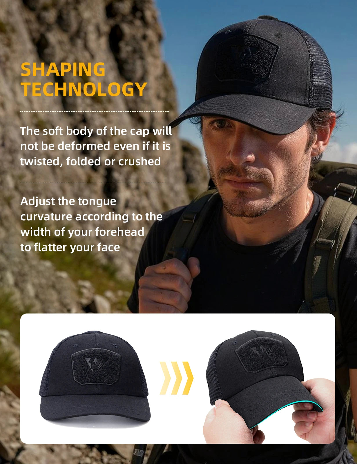 Casquette tactique respirante IDOGEAR mesh été - BLACKBEARD OUTDOOR INDUSTRIES
