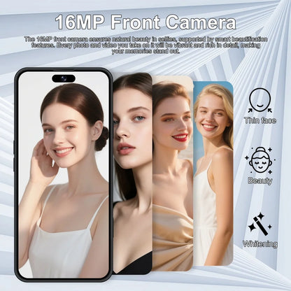 K-Touch iFone 17 Pro Maxi — Smartphone 4G 7,3" 8000mAh, 22Go RAM, 2To, Android 15, Double SIM, 48MP