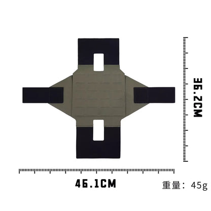 Paire de Poches Latérales MOLLE Ajustables pour Gilet Tactique – Poche de Plaque Latérale JPC, FCPC, FCSK avec Panneau d’Insertion - BLACKBEARD OUTDOOR INDUSTRIES