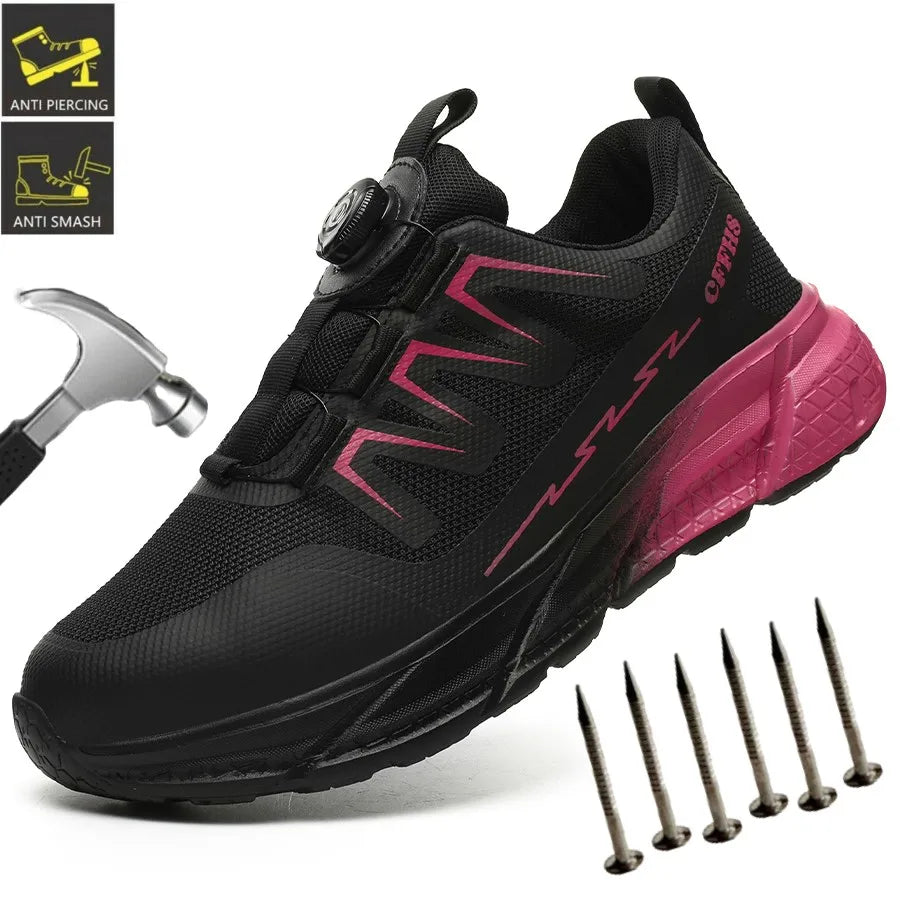 Chaussures de Sécurité Femme – Embout Acier Antichoc – Ultra Légères et Respirantes – Antiperforation & Confortables - BLACKBEARD OUTDOOR INDUSTRIES