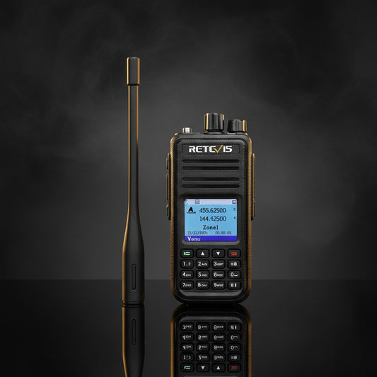 Talkie-walkie DMR Retevis RT3S – Radio amateur VHF/UHF 5W, GPS (APRS), AES‑256, longue portée - BLACKBEARD OUTDOOR INDUSTRIES