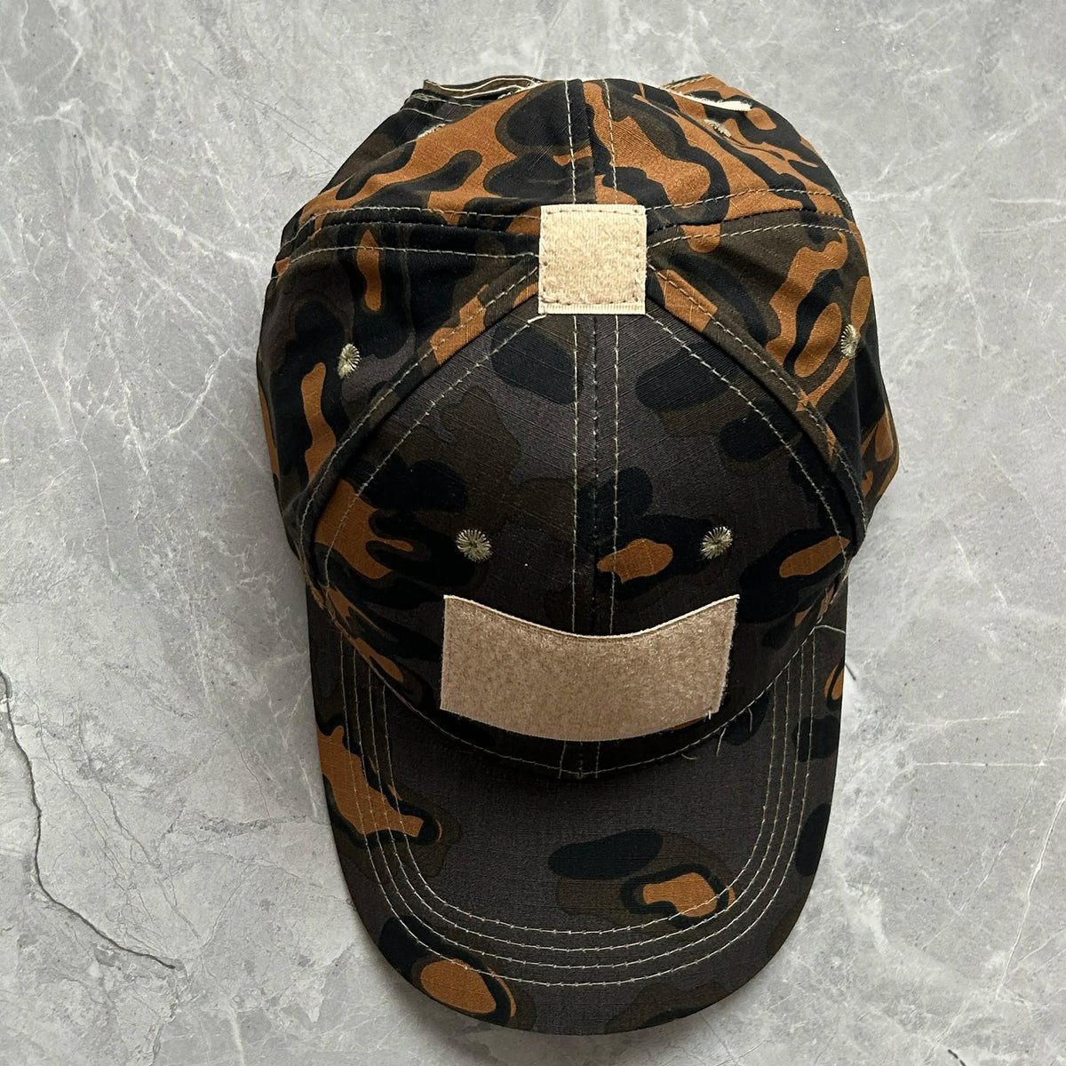 Casquette camouflage réglable en nylon et coton, 13 motifs