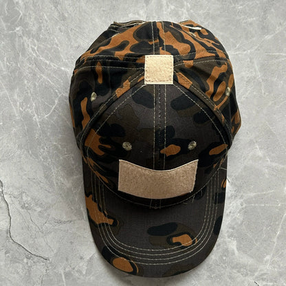 Casquette camouflage réglable en nylon et coton, 13 motifs