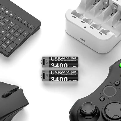 batterie rechargeable MATOV AA 1,5 V 3400mWh Ma boutique