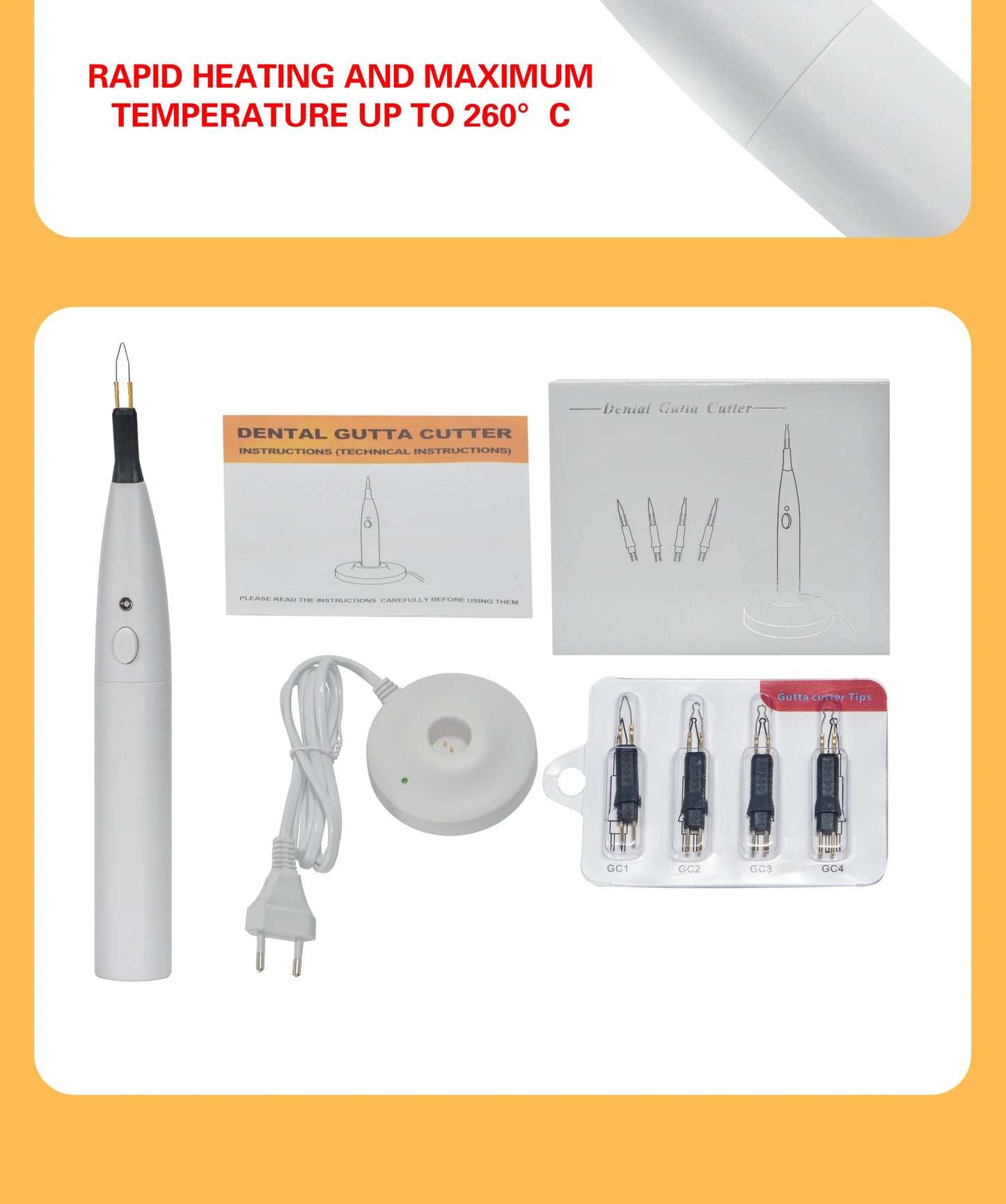 Stylo Hémostatique à Électrocoagulation – 4 Embouts, Coupe Dentaire et Gingivale, Recharge Sans Fil - BLACKBEARD OUTDOOR INDUSTRIES