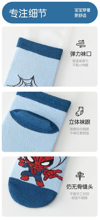 5 paires de chaussettes pour Marvel enfants Ma boutique