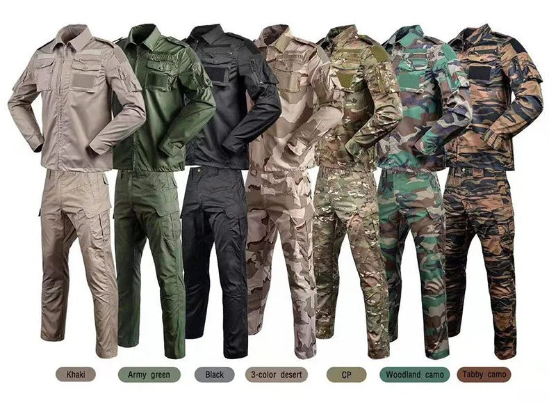 Uniforme Tactique BDU - Ensemble Camouflage avec Chemise et Pantalon | Vêtements de Randonnée, Chasse, Entraînement et Airsoft BLACKBEARD OUTDOOR INDUSTRIES