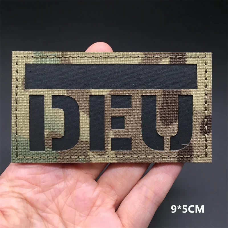 Patches Drapeaux Nationaux 3D Multicam – Réfléchissant IR, Découpe Laser, Hook & Loop | Tactique, Airsoft, DIY | 45+ Pays - BLACKBEARD OUTDOOR INDUSTRIES