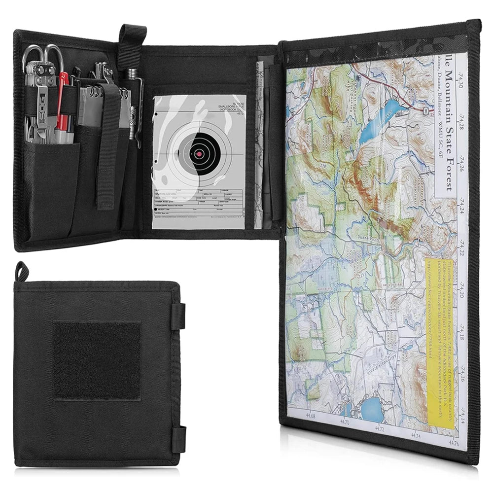 Porte-carte tactique étanche avec pochette EDC