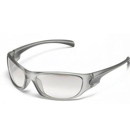 Lunettes de Soleil Y2K Argentées Unisexe – Style Punk 2000s Vintage - BLACKBEARD OUTDOOR INDUSTRIES