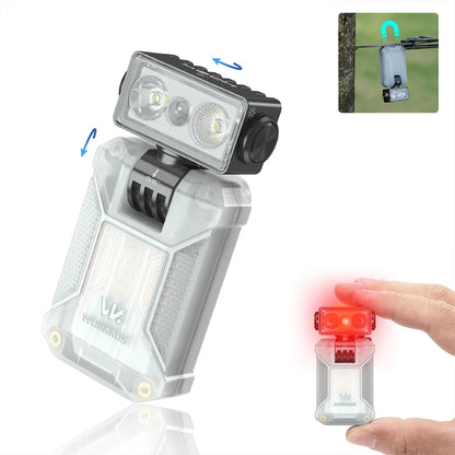 Lampe EDC Wurkkos HD04 Mini à pince, USB-C, 750 lm