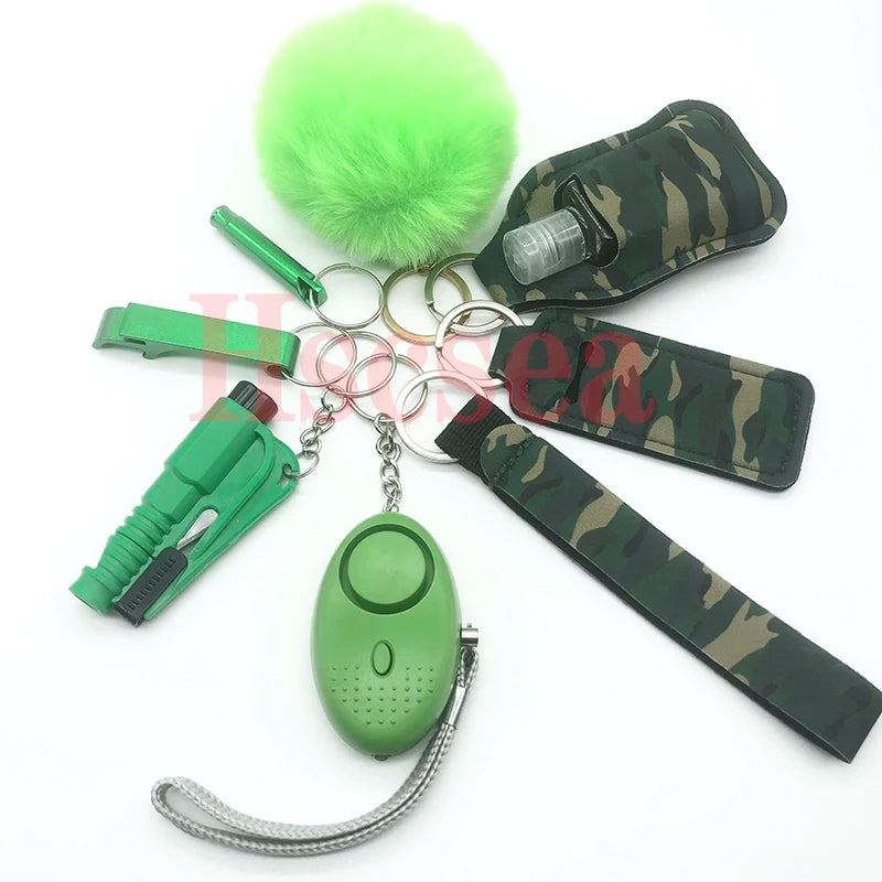 Porte-clés de survie pour femme, modèles au choix