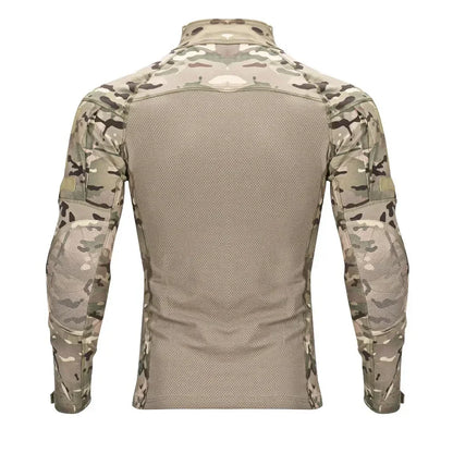 Chemise de Combat Homme à Manches Longues 1/4 Zip – Veste Tactique Outdoor - BLACKBEARD OUTDOOR INDUSTRIES