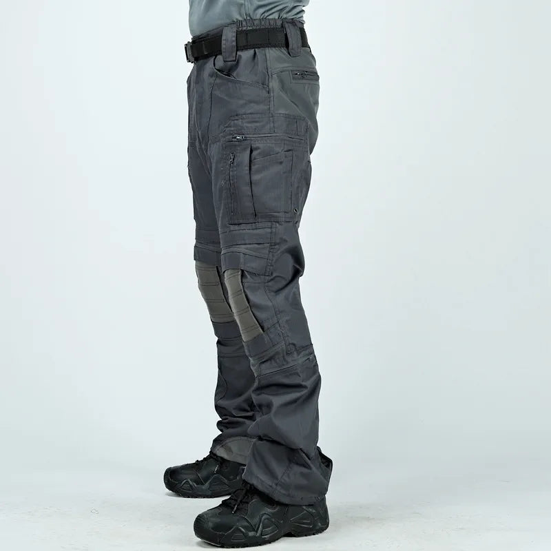 Pantalon cargo tactique homme multi-poches
