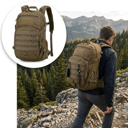 Sac à dos tactique 25 L MOLLE et sac de voyage