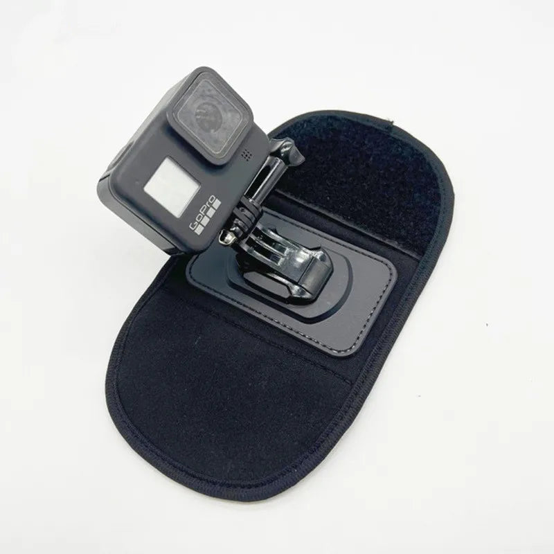 Support de Caméra 360° pour Bandoulière de Sac à Dos - Fixation pour GoPro, DJI Action, Insta360 et Plus BLACKBEARD OUTDOOR INDUSTRIES