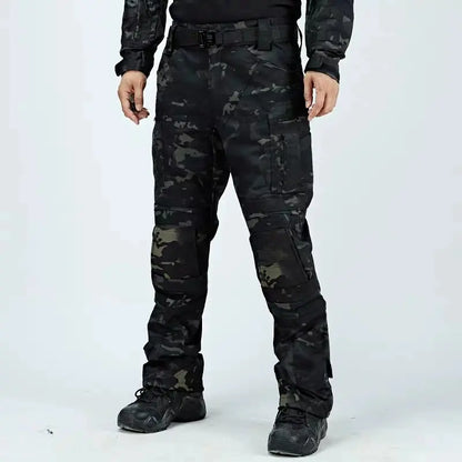 Pantalon cargo tactique homme multi-poches