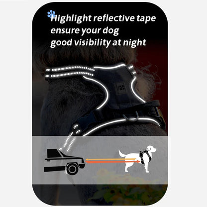 Harnais Anti-Traction Réfléchissant et Rembourré pour Chien – Ajustable pour Petits, Moyens et Grands Chiens Ma boutique