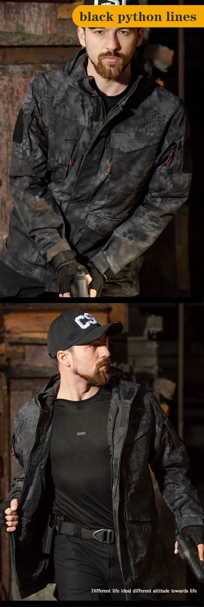 Veste Tactique Homme M65 | HAN WILD – Imperméable, Coupe-Vent, Multifonction - BLACKBEARD OUTDOOR INDUSTRIES