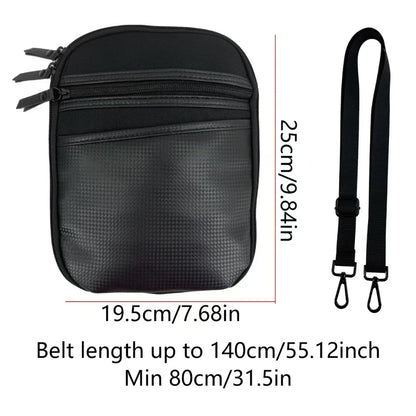 Sacoche avec holster tactique dissimulé pour pistolet — EDC bandoulière/ceinture en nylon 1000D étanche, multi-poches - BLACKBEARD OUTDOOR INDUSTRIES