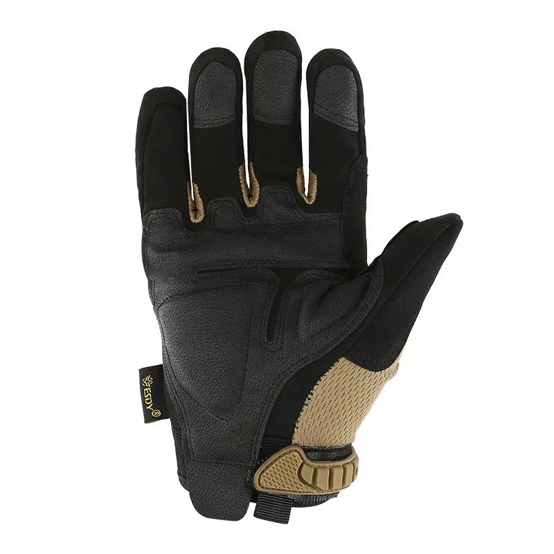 Gants tactiques outdoor à doigts longs unisexes M à L