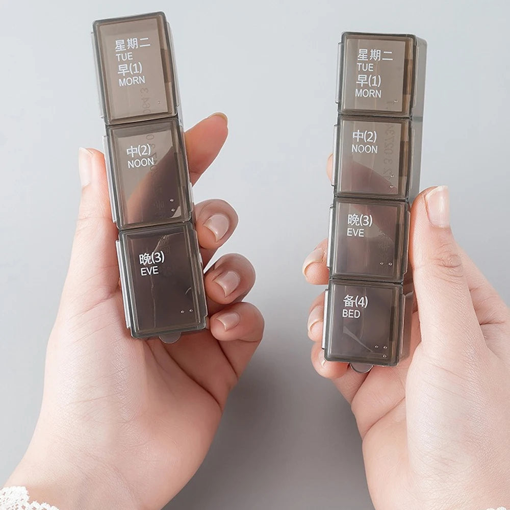 Pilulier Hebdomadaire 21/28 Cases Ma boutique